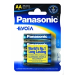Panasonic Evoia AA Alkaline batteri - 4 stk.