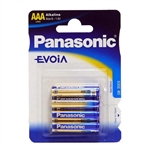 Panasonic Evoia AAA Alkaline batteri - 4 stk.