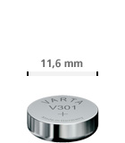 11,6 mm ur batteri