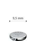 9,5 mm ur batteri