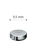 9,5 mm ur batteri