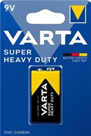 Brunstens 9V batteri - Superlife / Heavy Duty batteri - 9V