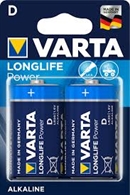 Alkaline batterier D Longlife Power - 2 stk. type D batterier