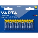 Alkaline batterier AAA Longlife Power - pakke a 12 stk. AAA batterier