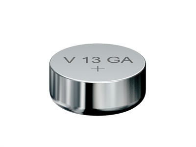 Knapcellebatteri V13GA 1,5V 125 mAh knapcelle (LR44)