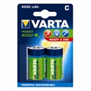 Genopladelig 3000 mAh batterier ACCU Power C - 2 stk.
