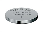 Knapcellebatteri CR2025 3V 170 mAh knapcelle