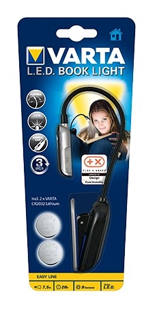 Menneskelige race frisør Demon Play 16618101421 | Bestil LED Varta book light - Læs din bog i mørke