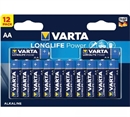 Alkaline batterier AA Power - pakke med 12 stk. Longlife Power AA batterier