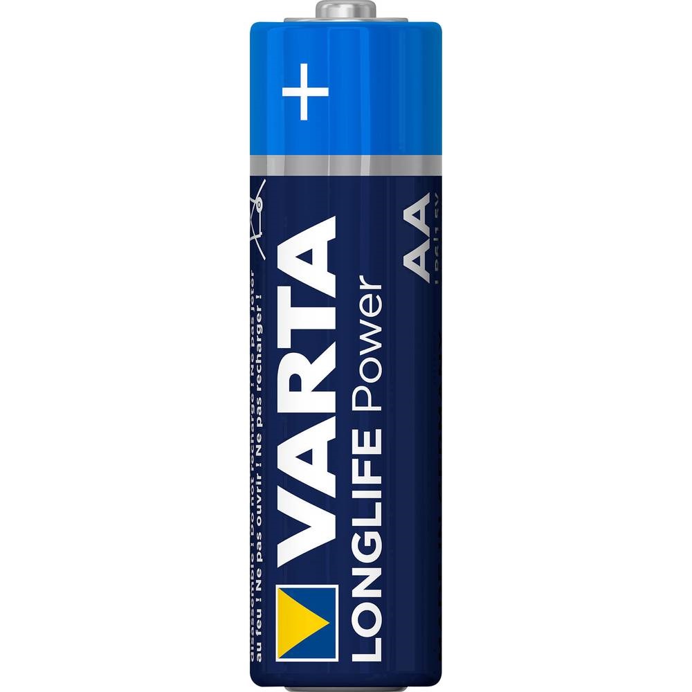 Tag væk tin Vugge 4906121414 | Bestil Alkaline batterier AA Power - pakke med 4 stk. Longlife  Power - AA batterier