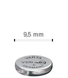 9,5 mm ur batteri